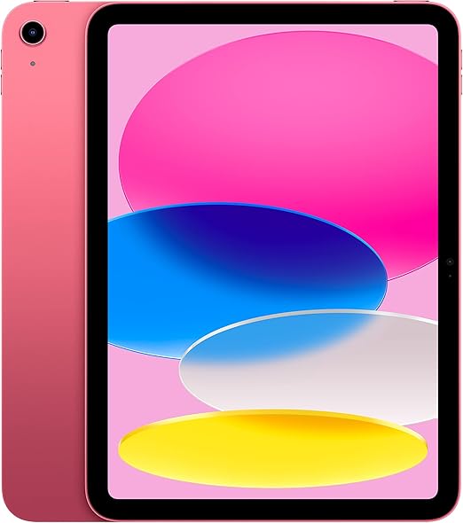 Apple iPad 10th Generation, Pink, 64GB