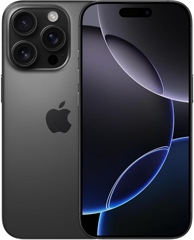 Apple iPhone 16 Pro, Black, 128GB