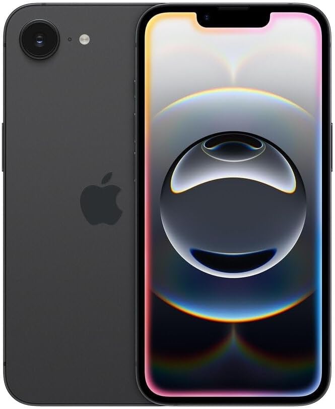 Apple iPhone 16e, Black, 128GB