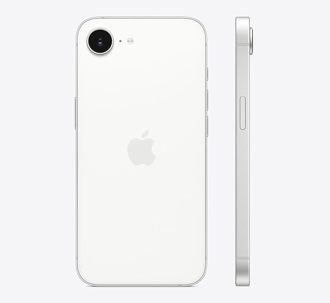 Apple iPhone 16e, White, 128GB