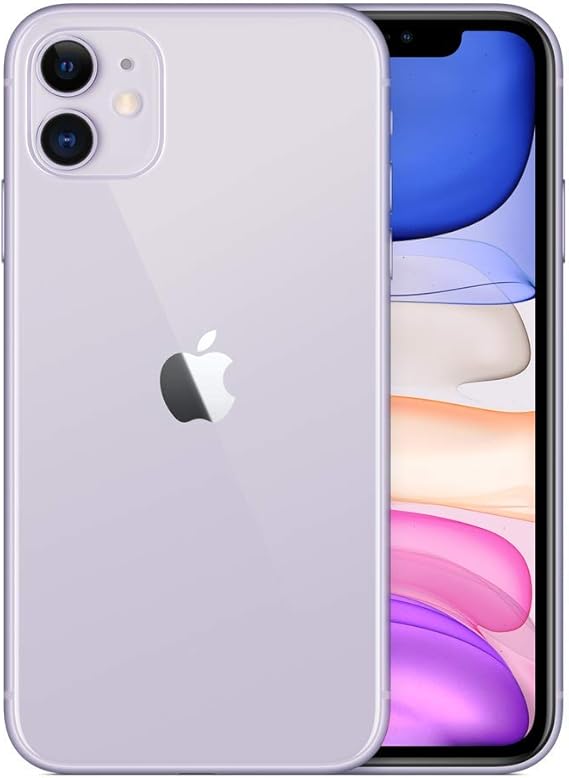 Apple iPhone 11, Light Purple, 64GB